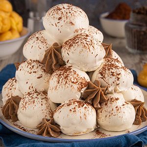 TiramiChoux Profiterole Tower